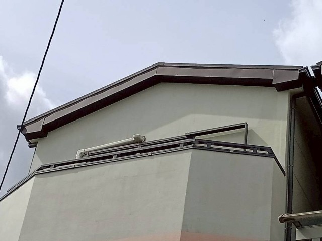 板金巻き工事　施工後